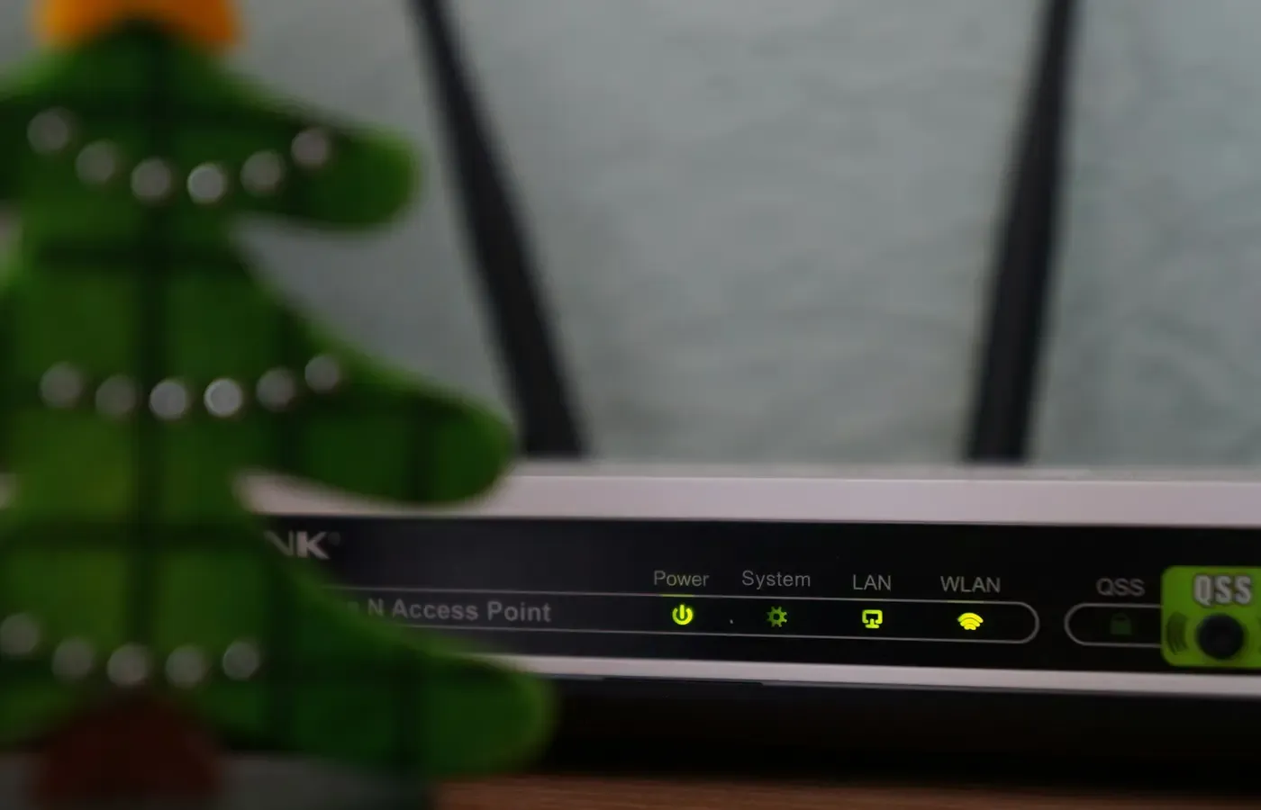 Older home Wi-Fi router