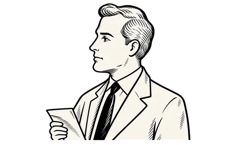 A reader holding an E/CONSUMER newsletter