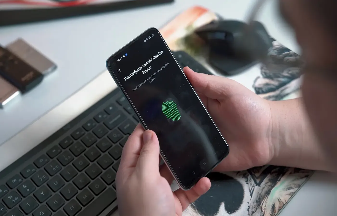 Phones and an authentication transfer checklist