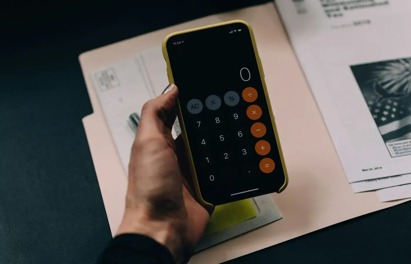 Smartphone bill payoff calculation