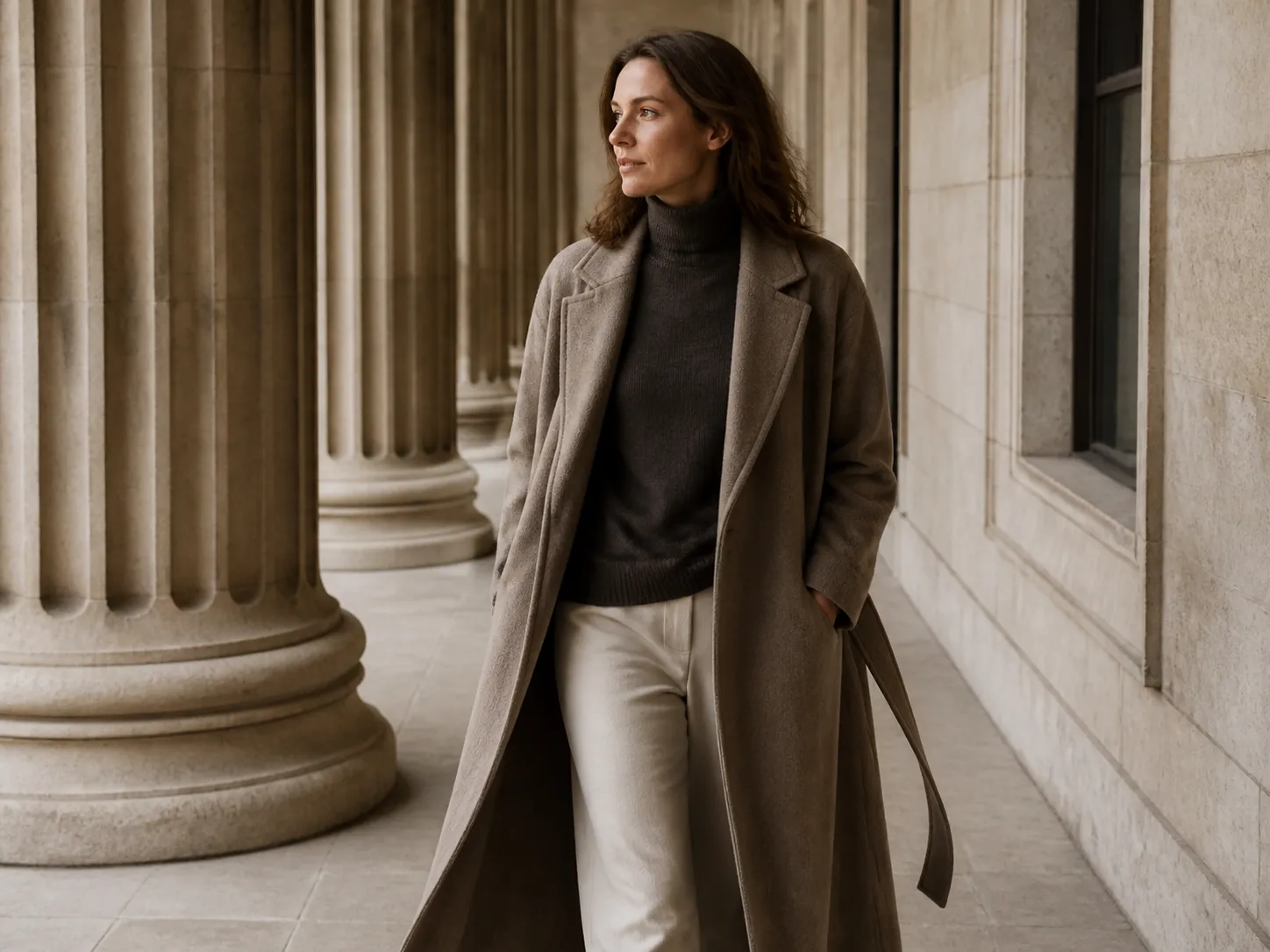 Consciously made clothing styled for spring